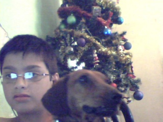 Yo y Scooby.